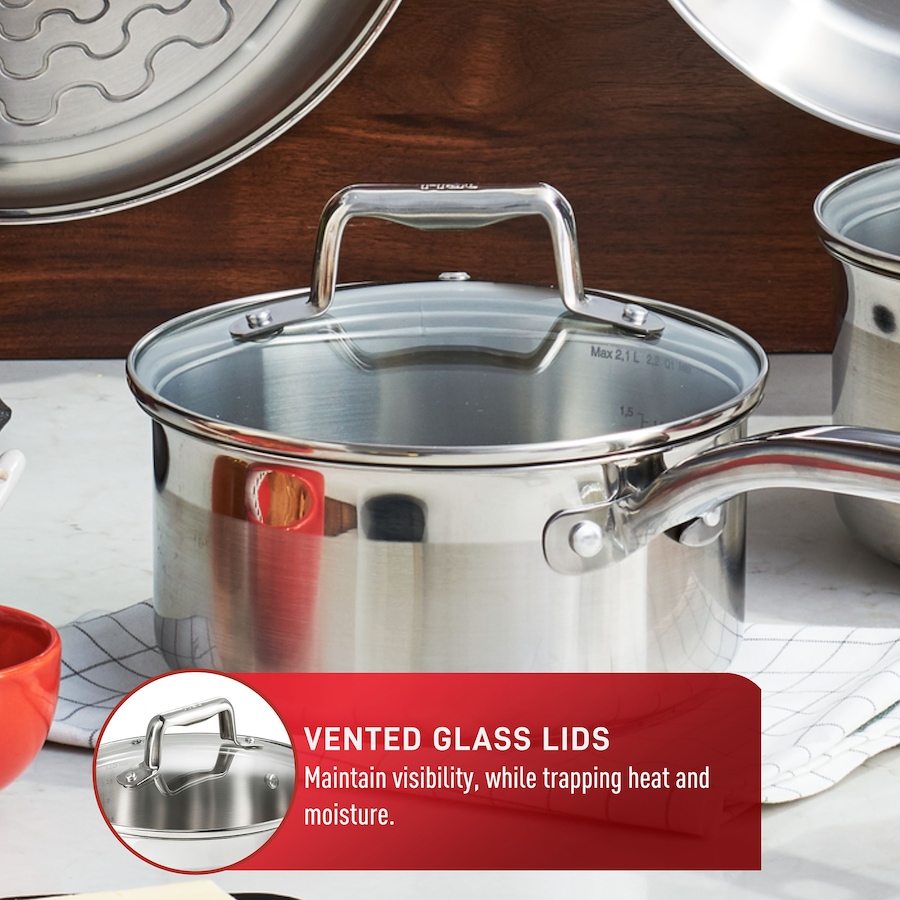 Image 754609_ALTMORE7.jpg, Product 754-609 / Price $169.99, T-fal Stainless Steel 10-Piece Cookware Set  from T-Fal on TSC.ca's Kitchen department
