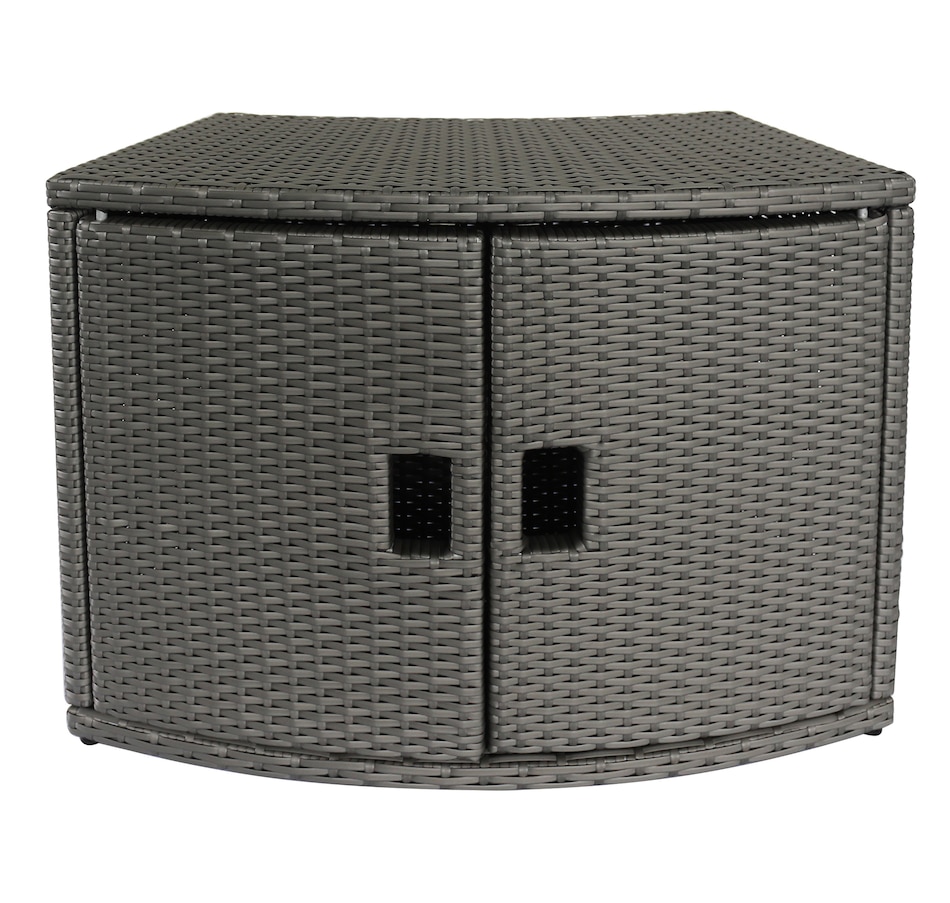 Image 754662.jpg, Product 754-662 / Price $299.99, MSpa Accessories Wicker Cabinet Storage Unit for Round Spa from MSPA on TSC.ca's Home & Garden department