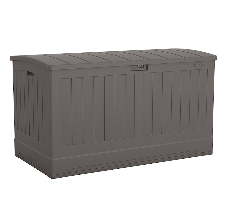 Image 754668.jpg, Product 754-668 / Price $359.99, Suncast 200-Gallon Extra Large Deck Box (stoney) from Suncast on TSC.ca's Home & Garden department