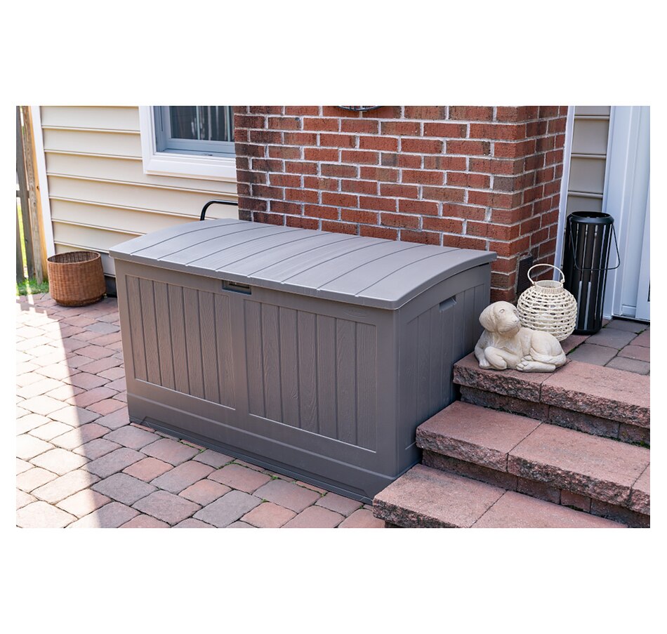 Image 754668_ALTMORE3.jpg, Product 754-668 / Price $359.99, Suncast 200-Gallon Extra Large Deck Box (stoney) from Suncast on TSC.ca's Home & Garden department