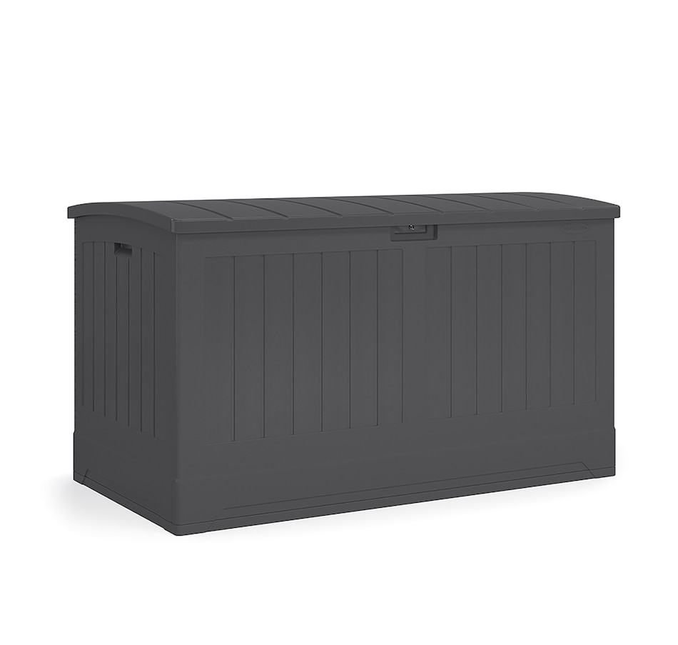 Suncast 200-Gallon Extra Large Deck Box (peppercorn)