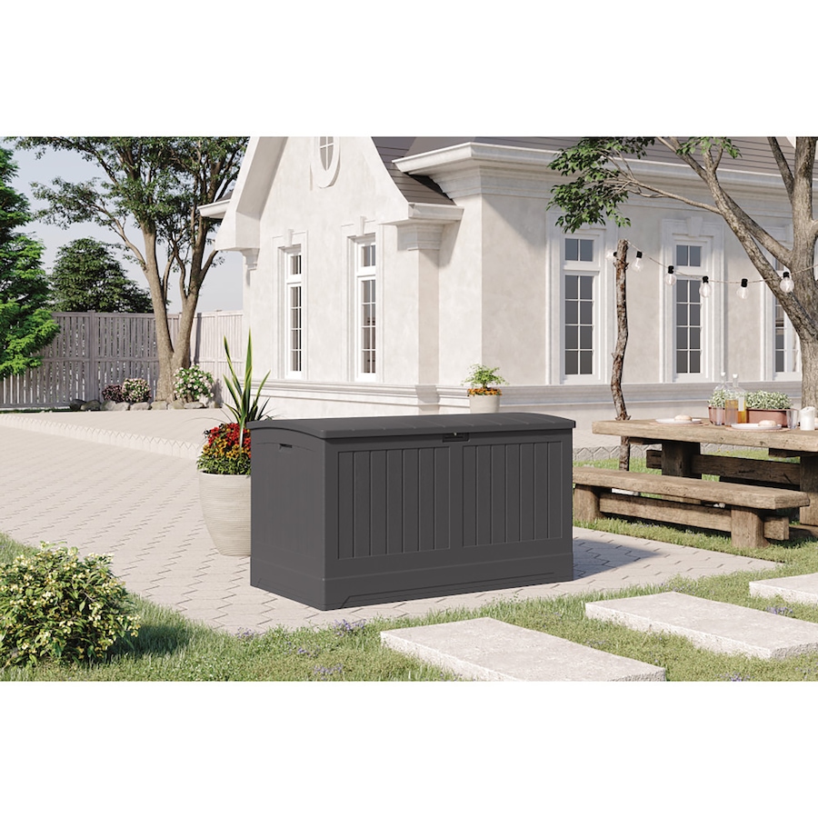 Image 754669_ALTMORE1.jpg, Product 754-669 / Price $334.99, Suncast 200-Gallon Extra Large Deck Box (peppercorn) from Suncast on TSC.ca's Home & Garden department