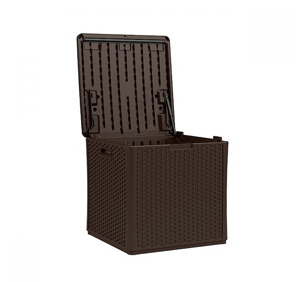 Image 754670_ALTMORE1.jpg, Product 754-670 / Price $189.99, Suncast 60-Gallon Wicker Storage Cube from Suncast on TSC.ca's Home & Garden department