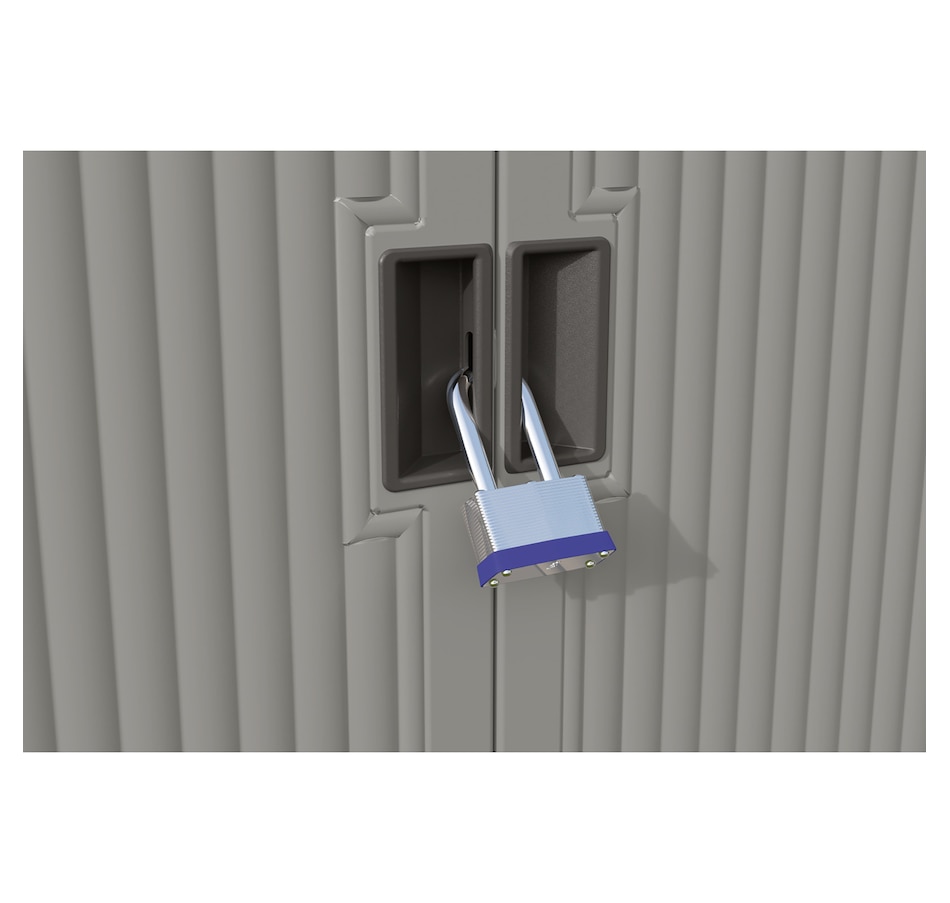 Image 754671_ALTMORE3.jpg, Product 754-671 / Price $299.99, Suncast 130-Gallon Backyard Oasis Storage Unit from Suncast on TSC.ca's Home & Garden department