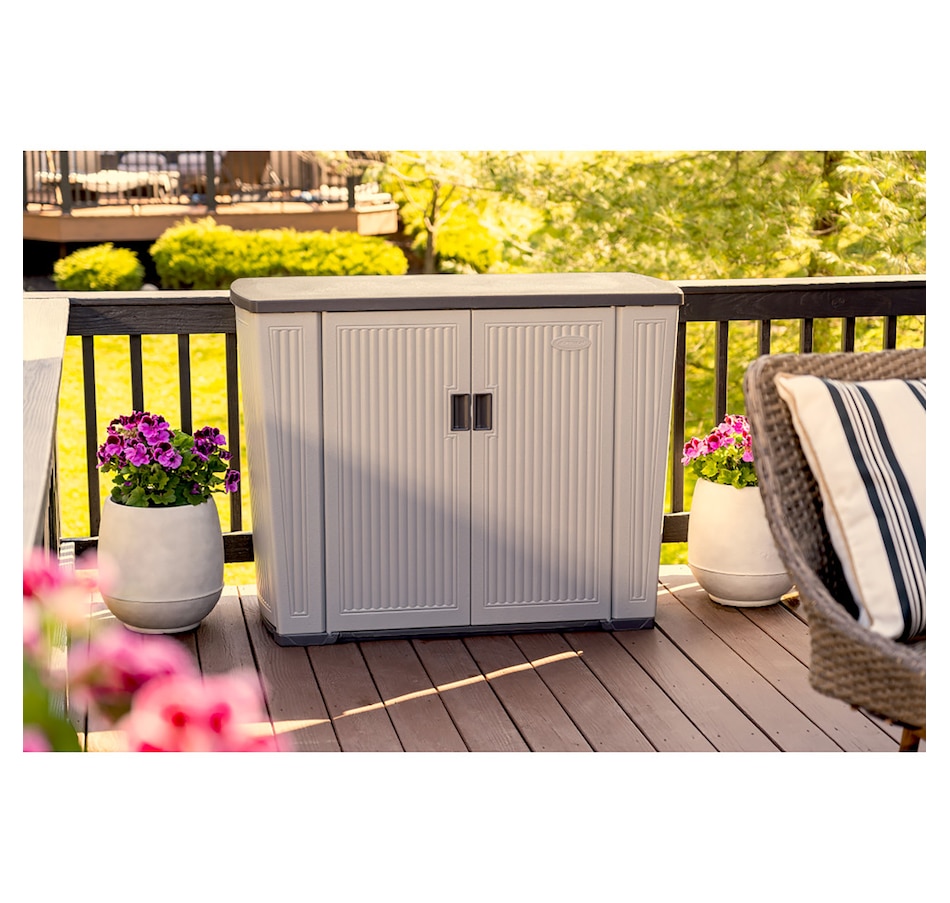 Image 754671_ALTMORE5.jpg, Product 754-671 / Price $299.99, Suncast 130-Gallon Backyard Oasis Storage Unit from Suncast on TSC.ca's Home & Garden department