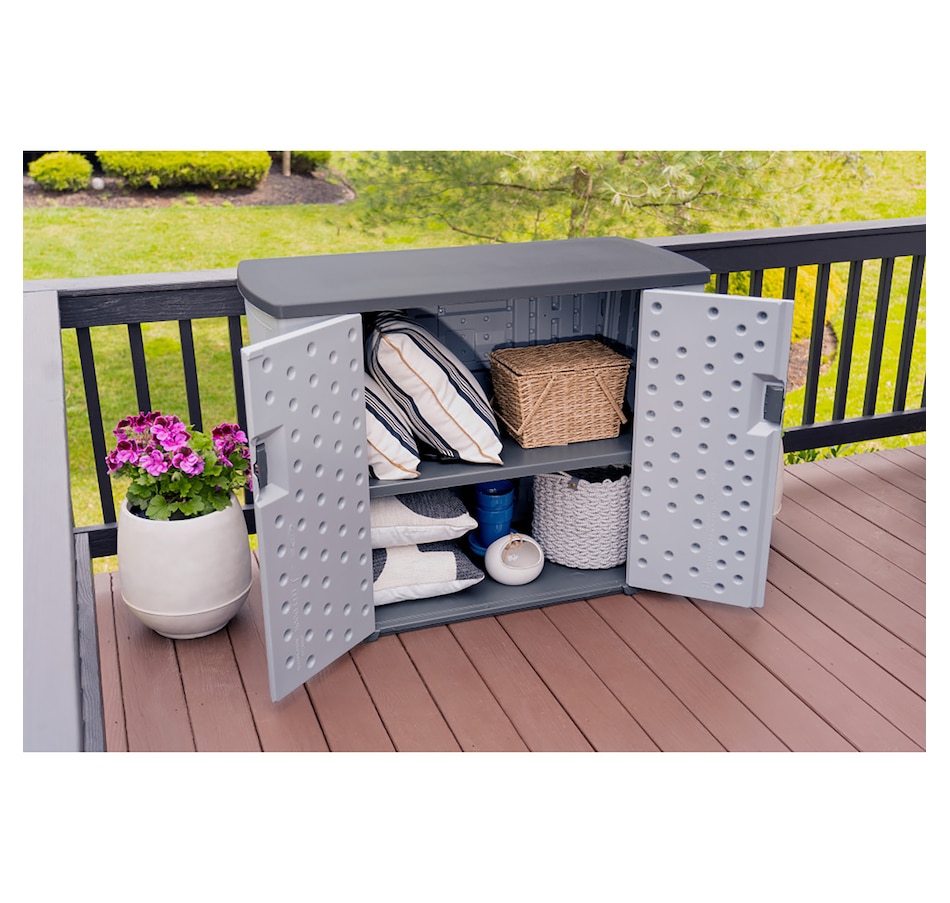 Image 754671_ALTMORE6.jpg, Product 754-671 / Price $299.99, Suncast 130-Gallon Backyard Oasis Storage Unit from Suncast on TSC.ca's Home & Garden department