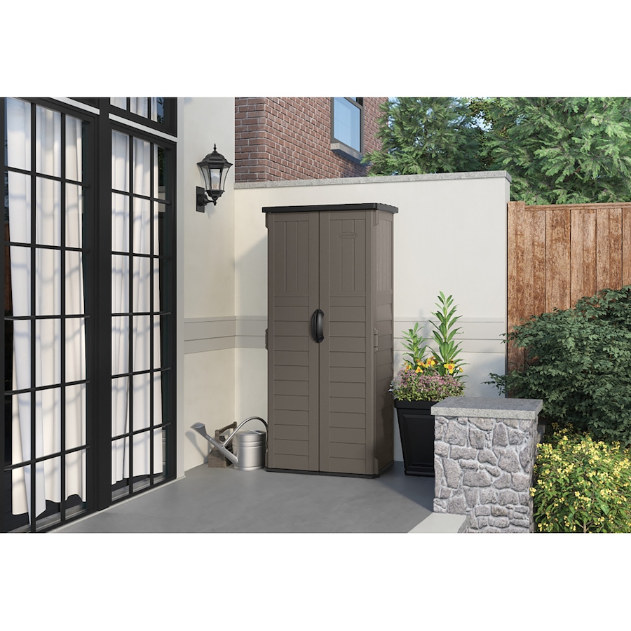 Image 754673_ALTMORE3.jpg, Product 754-673 / Price $329.99, Suncast Vertical Shed (stoney) from Suncast on TSC.ca's Home & Garden department