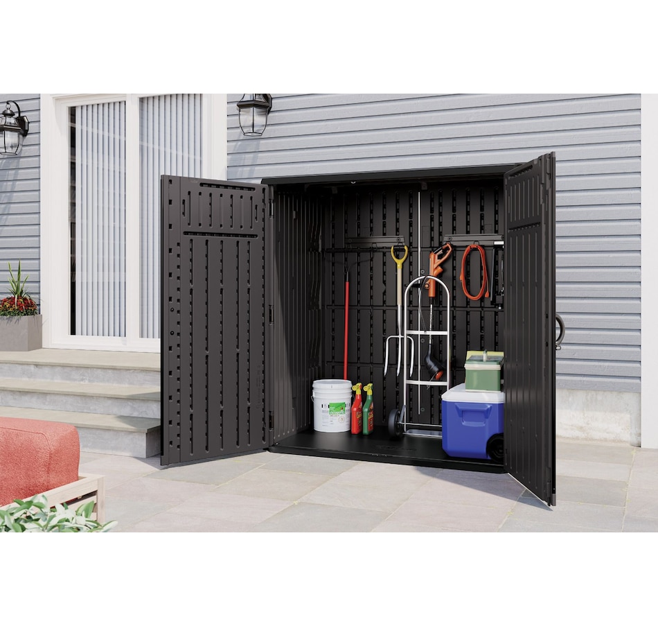 Image 754675_ALTMORE2.jpg, Product 754-675 / Price $999.99, Suncast Extra Large 106-Cubic-Foot Vertical Shed from Suncast on TSC.ca's Home & Garden department