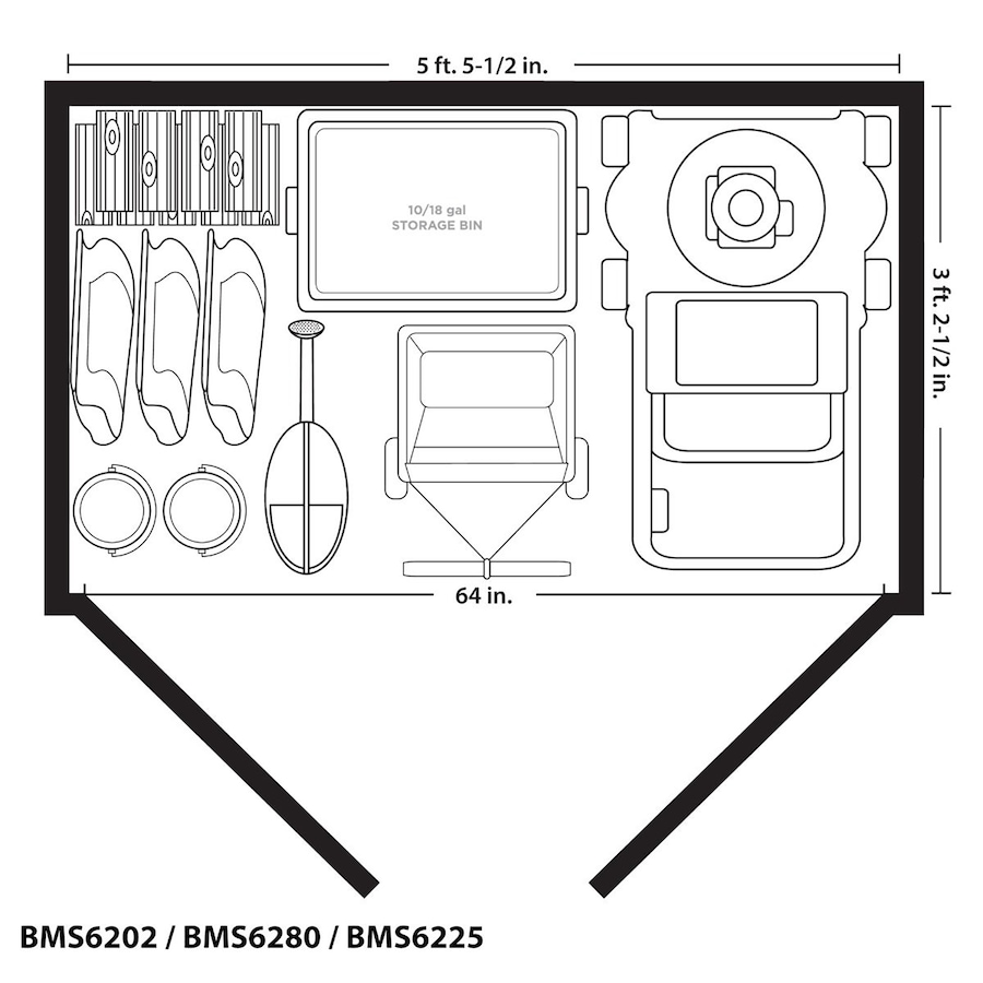 Image 754675_ALTMORE4.jpg, Product 754-675 / Price $999.99, Suncast Extra Large 106-Cubic-Foot Vertical Shed from Suncast on TSC.ca's Home & Garden department