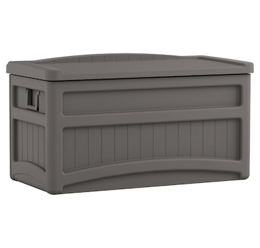 Suncast 73-Gallon Medium Deck Box with Seat
