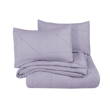 Swift Home Geo Pintuck Comforter Set