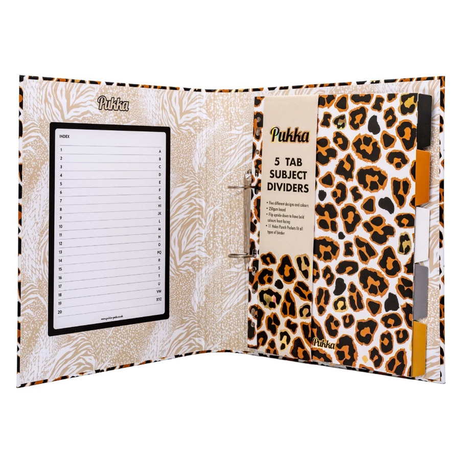 Image 754775_ALTMORE2.jpg, Product 754-775 / Price $49.99, Pukka Pad Wild A4 Preloaded 3-Ring Binder from Pukka Pad on TSC.ca's Home & Garden department