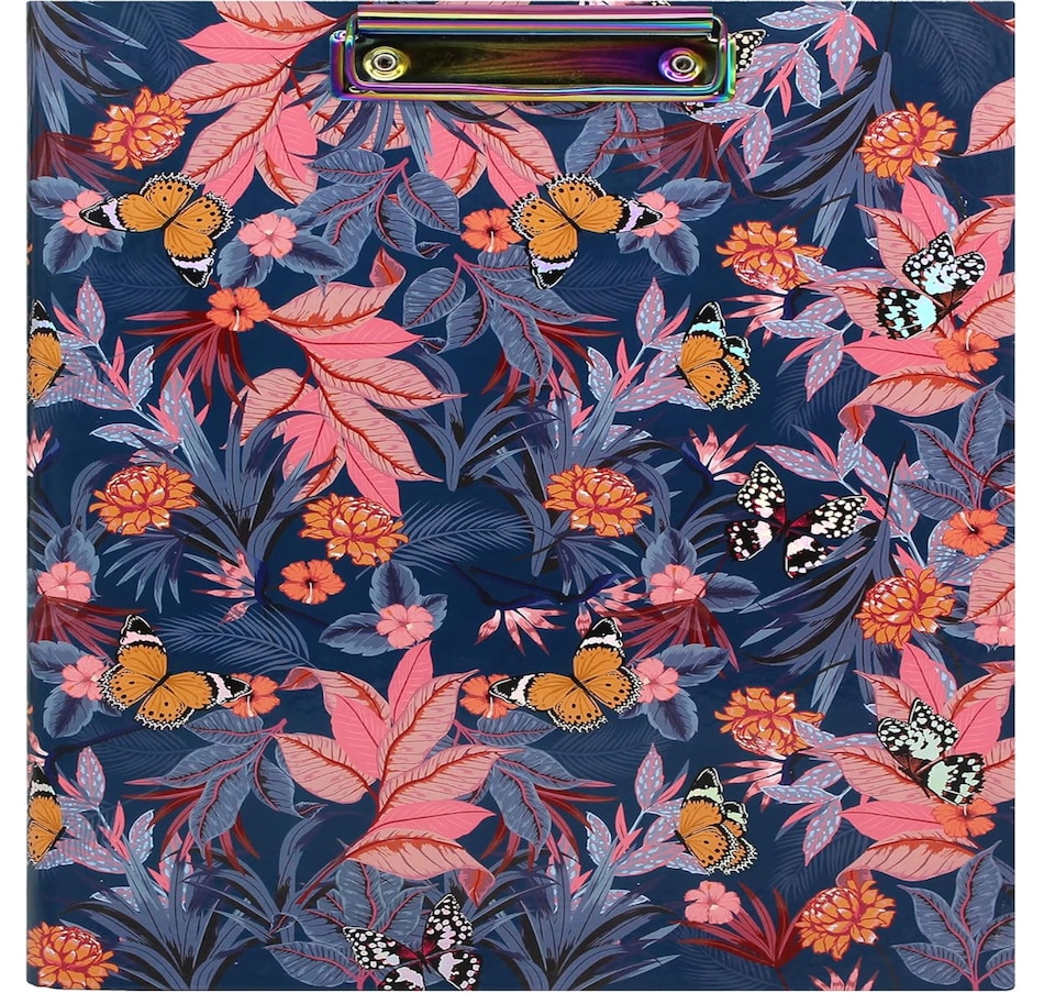 Image 754781_BLU.jpg, Product 754-781 / Price $19.99, Pukka Pad Bloom A4 Padfolio from Pukka Pad on TSC.ca's Home & Garden department