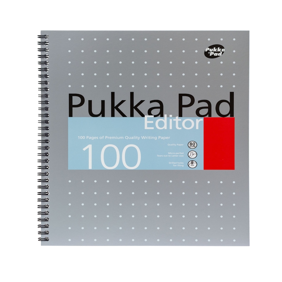 Image 754786_SIL.jpg, Product 754-786 / Price $11.99, Pukka Pad Single Subject Editor Notebook  from Pukka Pad on TSC.ca's Home & Garden department