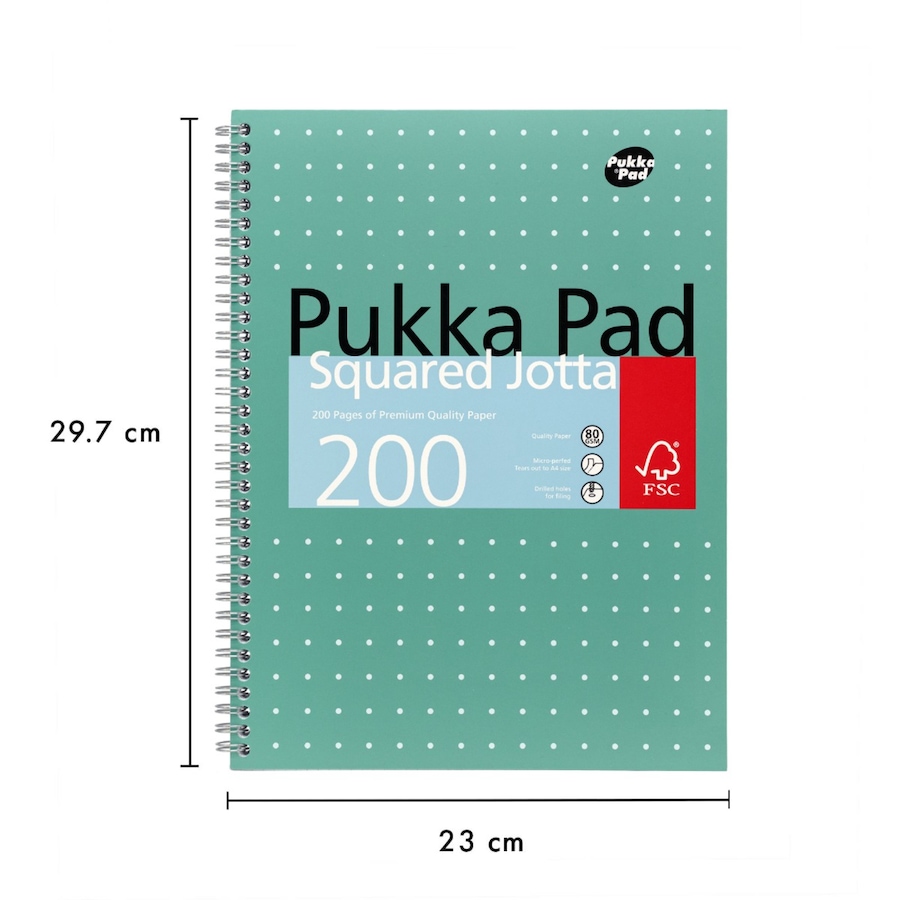Image 754787_ALTMORE1.jpg, Product 754-787 / Price $11.99, Pukka Pad Metallic Single Subject Spiral-Bound Notebooks from Pukka Pad on TSC.ca's Home & Garden department