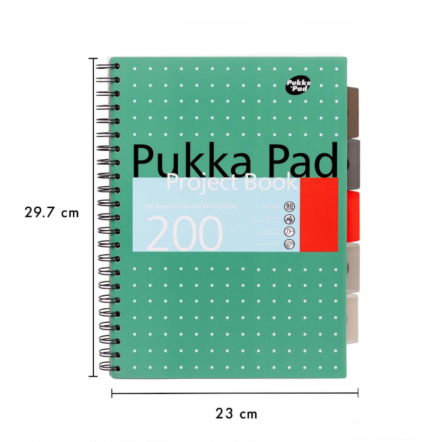 Image 754789_ALTMORE1.jpg, Product 754-789 / Price $21.99, Pukka Pad 5-Subject Spiral Notebook  from Pukka Pad on TSC.ca's Home & Garden department