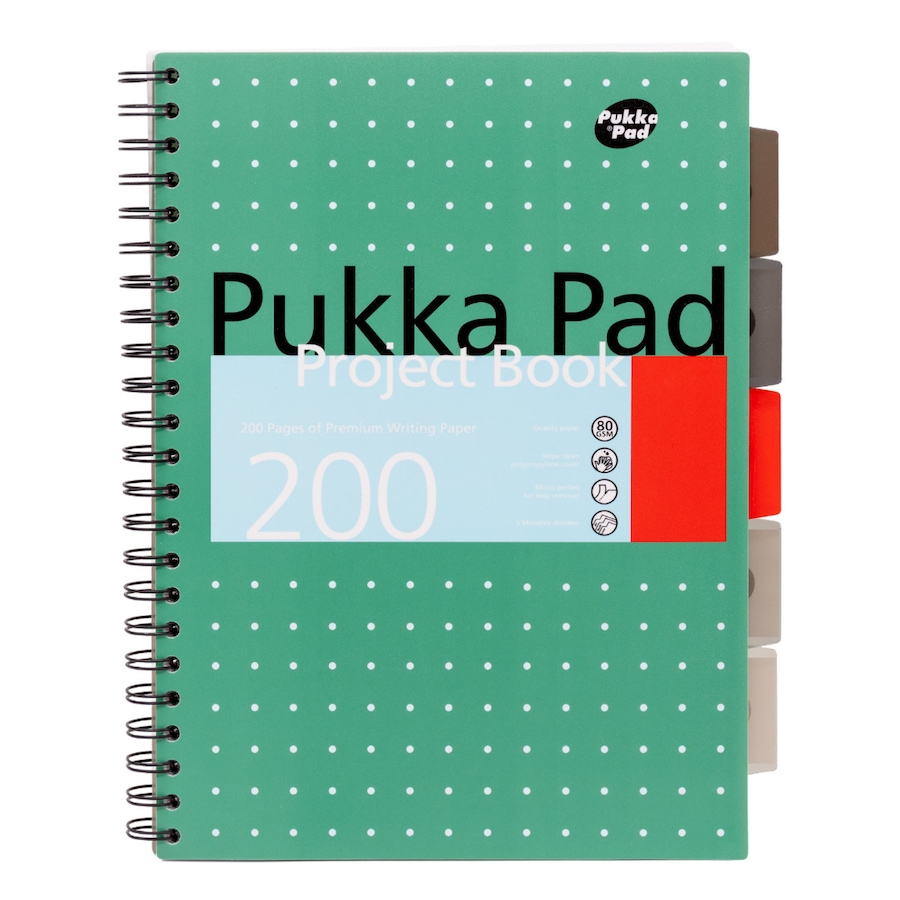 Image 754789_ALTMORE4.jpg, Product 754-789 / Price $21.99, Pukka Pad 5-Subject Spiral Notebook  from Pukka Pad on TSC.ca's Home & Garden department