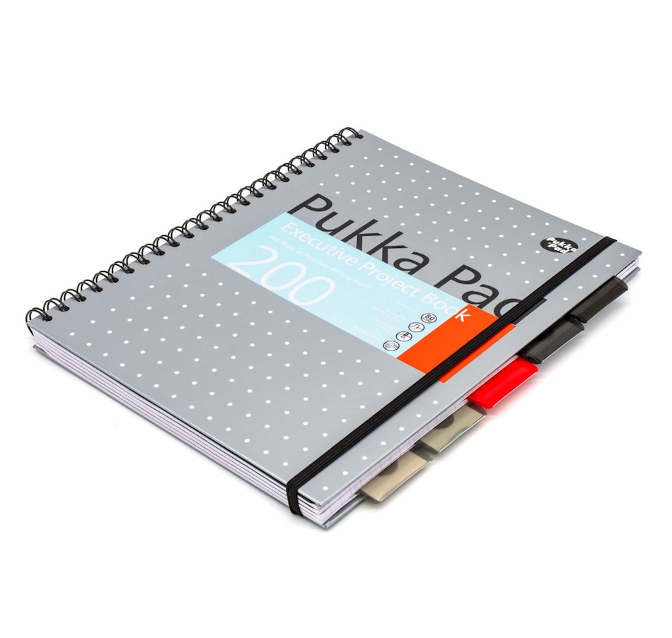 Image 754790_ALTMORE3.jpg, Product 754-790 / Price $21.99, Pukka Pads B5 Metallic Executive Project Books from Pukka Pad on TSC.ca's Home & Garden department