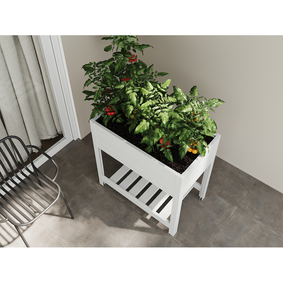 Image 754805_ALTMORE2.jpg, Product 754-805 / Price $199.99, Vita Vinyl Elevated Garden Planter with Shelf from Vita on TSC.ca's Home & Garden department