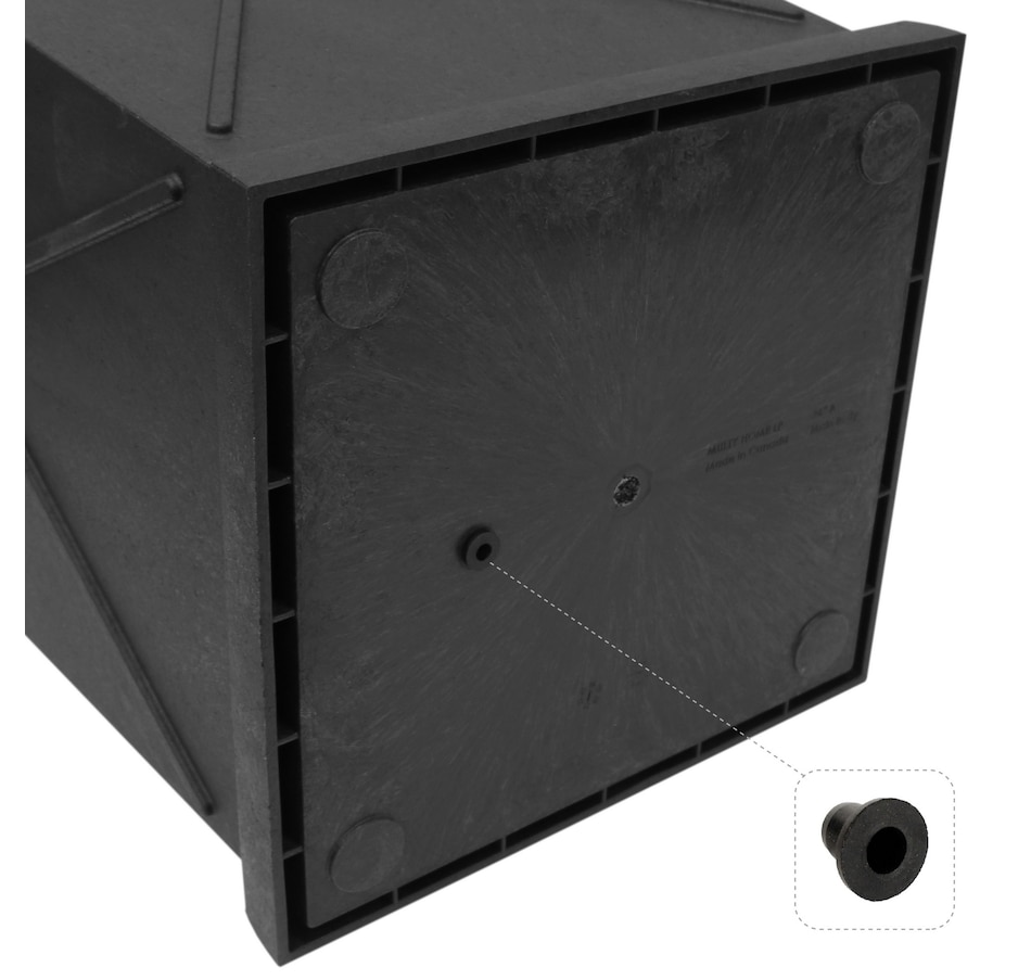 Image 754814_ALTMORE5.jpg, Product 754-814 / Price $99.99, Tierra Verde Allegro Monarch Recycled Self-Watering Indoor/Outdoor Column Planter from Tierra Verde on TSC.ca's Home & Garden department