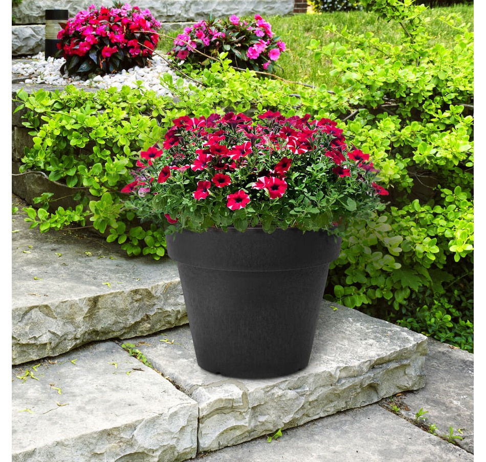 Image 754821_ALTMORE1.jpg, Product 754-821 / Price $44.99, Tierra Verde Baritone Indoor/Outdoor Self-Watering Recycled Planter from Tierra Verde on TSC.ca's Home & Garden department