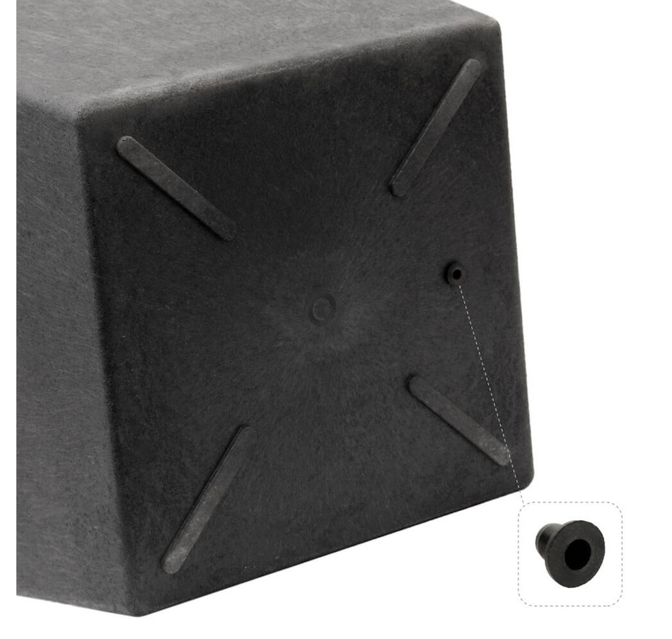 Image 754827_ALTMORE2.jpg, Product 754-827 / Price $119.99, Tierra Verde Piazza Large Square Statement Recycled Materials Self-Watering Indoor/Outdoor Planter Pot from Tierra Verde on TSC.ca's Home & Garden department