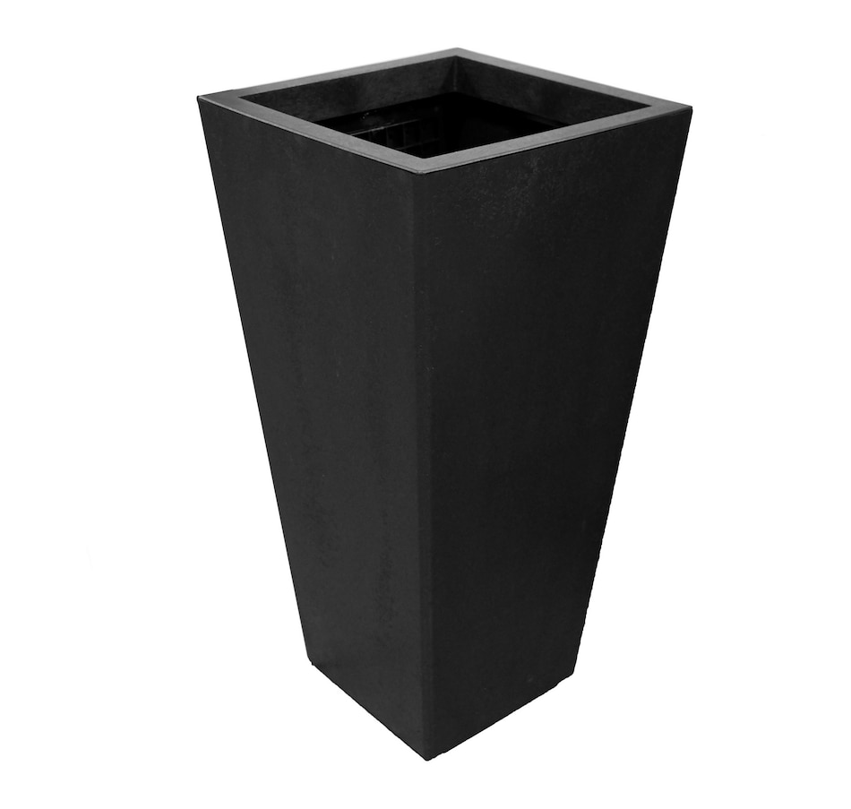 Image 754828.jpg, Product 754-828 / Price $154.99, Tierra Verde Sonata Classic Self-Watering Tapered Extra-Large Square Indoor/Outdoor Planter from Tierra Verde on TSC.ca's Home & Garden department