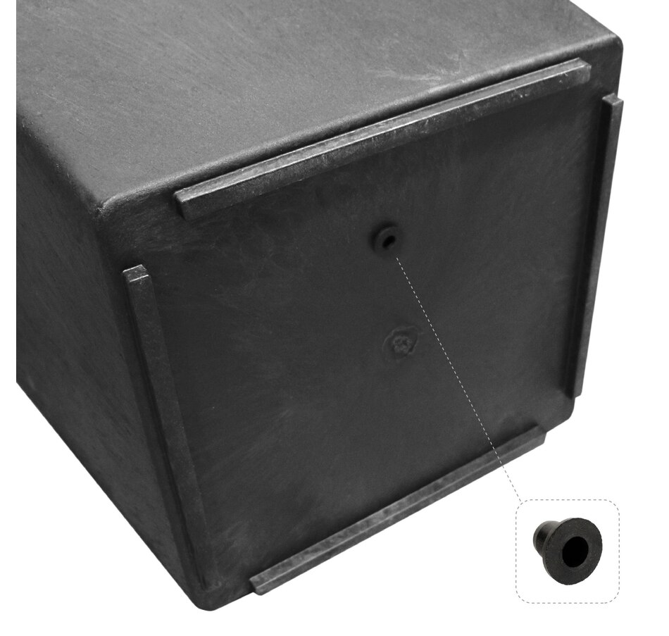 Image 754828_ALTMORE4.jpg, Product 754-828 / Price $154.99, Tierra Verde Sonata Classic Self-Watering Tapered Extra-Large Square Indoor/Outdoor Planter from Tierra Verde on TSC.ca's Home & Garden department