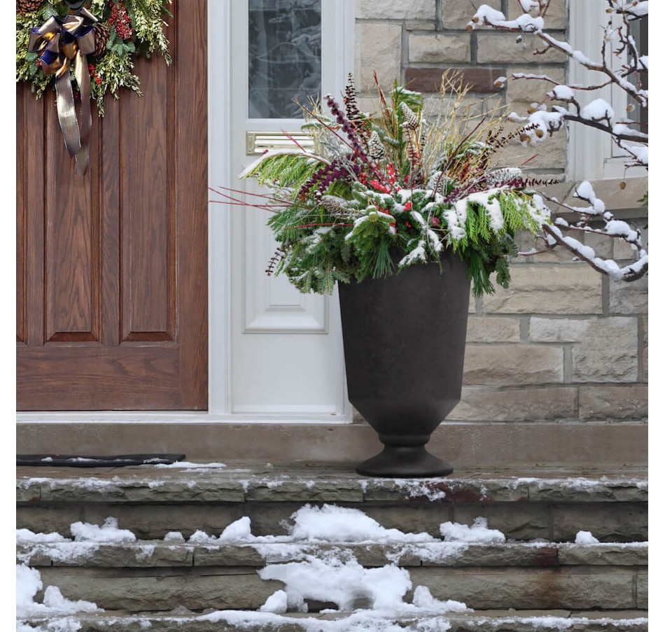 Image 754834_ALTMORE5.jpg, Product 754-834 / Price $64.99, Tierra Verde Vibrato Modern Urn Recycled Self-Watering Indoor/Outdoor Large Planter from Tierra Verde on TSC.ca's Home & Garden department