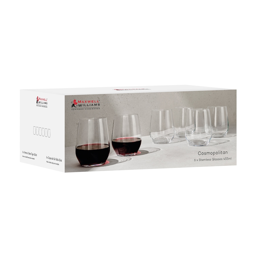 Image 754837_ALTMORE1.jpg, Product 754-837 / Price $44.99, Maxwell & Williams Cosmopolitan Stemless Wine Glasses (set of 6) from Maxwell & Williams on TSC.ca's Kitchen department