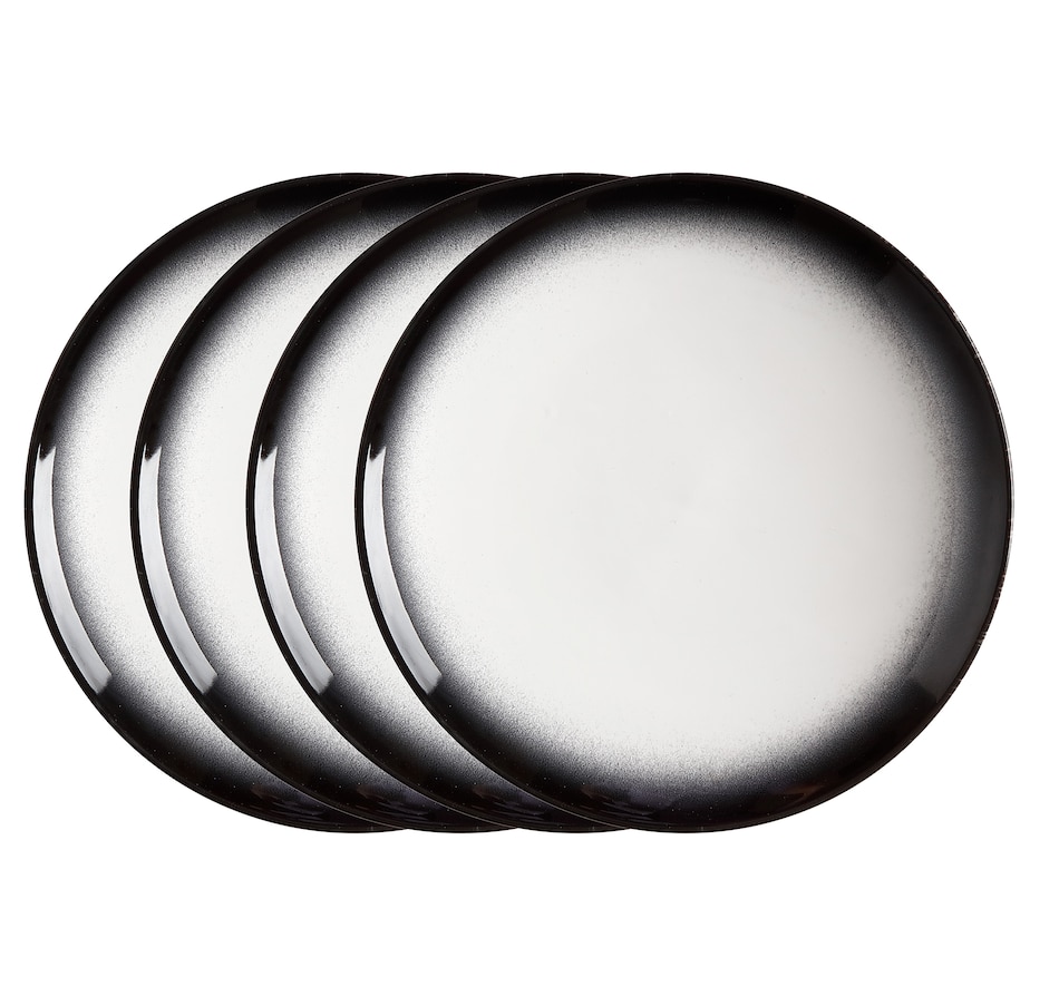 Image 754862.jpg, Product 754-862 / Price $79.96, Maxwell & Williams Plate Rim Granite, 26.5 cm (pack of 4) from Maxwell & Williams on TSC.ca's Kitchen department