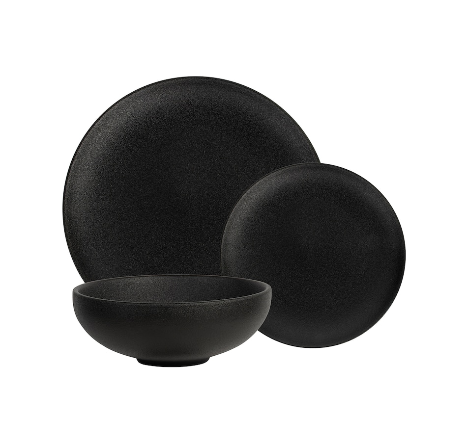 Image 754873.jpg, Product 754-873 / Price $179.99, Maxwell & Williams Caviar 12-Piece Dinner Set from Maxwell & Williams on TSC.ca's Kitchen department