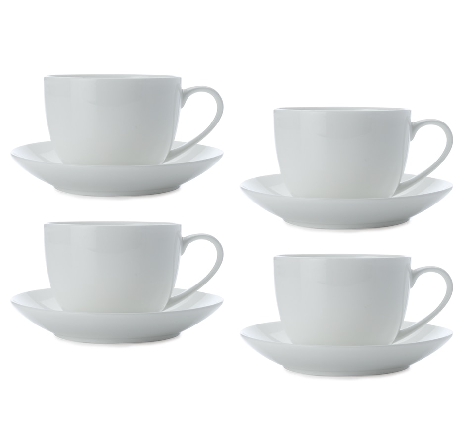 Image 754877.jpg, Product 754-877 / Price $44.99, Maxwell & Williams Cup and Saucer Cashmere, 230 ml (pack of 4) from Maxwell & Williams on TSC.ca's Kitchen department