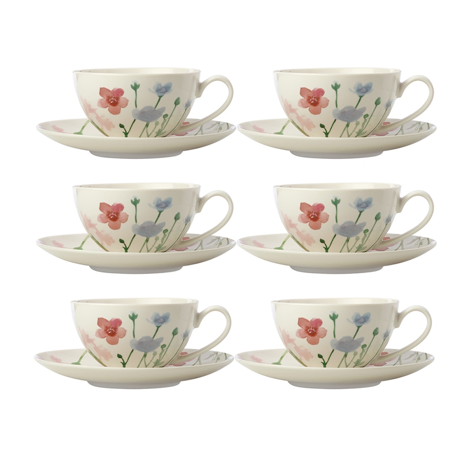 Image 754919.jpg, Product 754-919 / Price $95.94, Maxwell & Williams Wildwood Cup and Saucer, 200 ml (pack of 6) from Maxwell & Williams on TSC.ca's Kitchen department