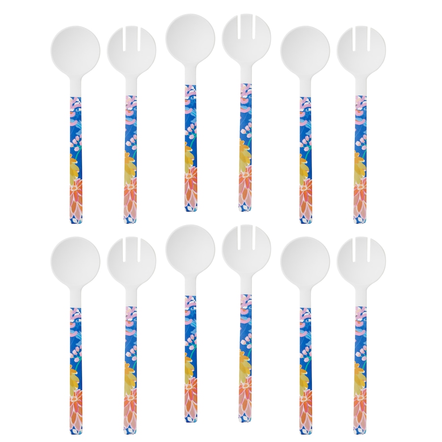 Image 754929.jpg, Product 754-929 / Price $65.94, Maxwell & Williams Sunburst Salad Serving Set, 30.5 cm (pack of 6) from Maxwell & Williams on TSC.ca's Kitchen department