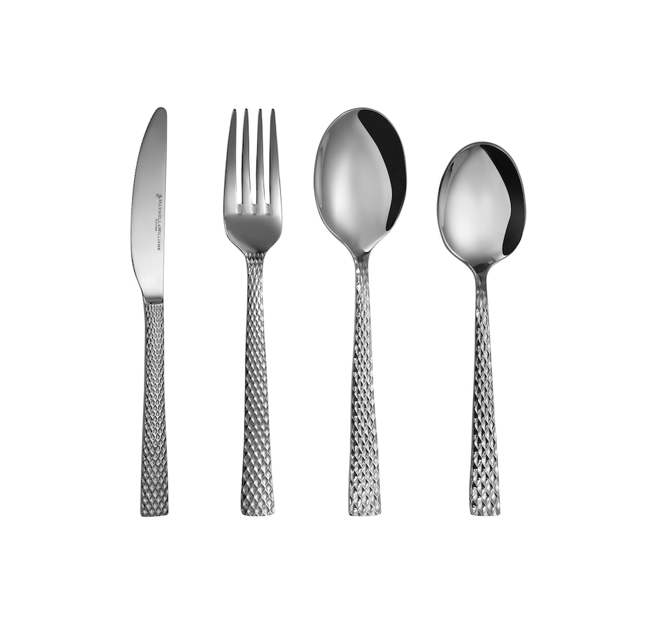 Image 754933.jpg, Product 754-933 / Price $79.99, Maxwell & Williams Diamond 16-Piece Cutlery Set from Maxwell & Williams on TSC.ca's Kitchen department