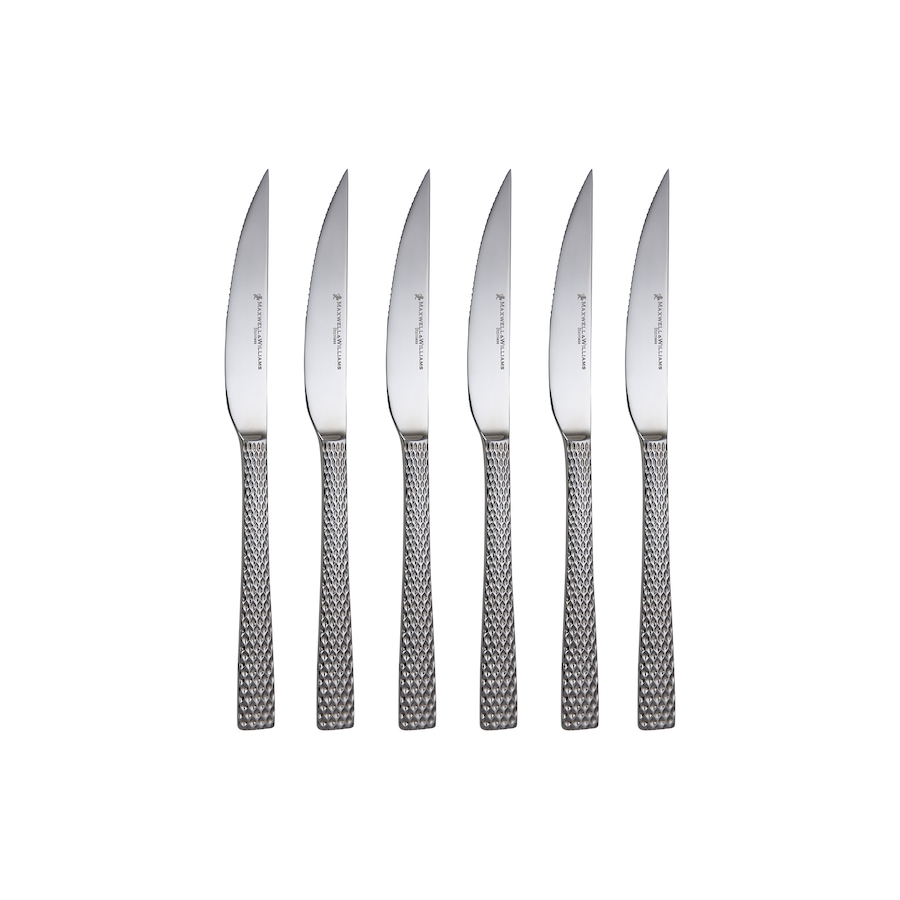 Image 754935.jpg, Product 754-935 / Price $54.99, Maxwell & Williams Diamond Steak Knives (set of 6) from Maxwell & Williams on TSC.ca's Kitchen department