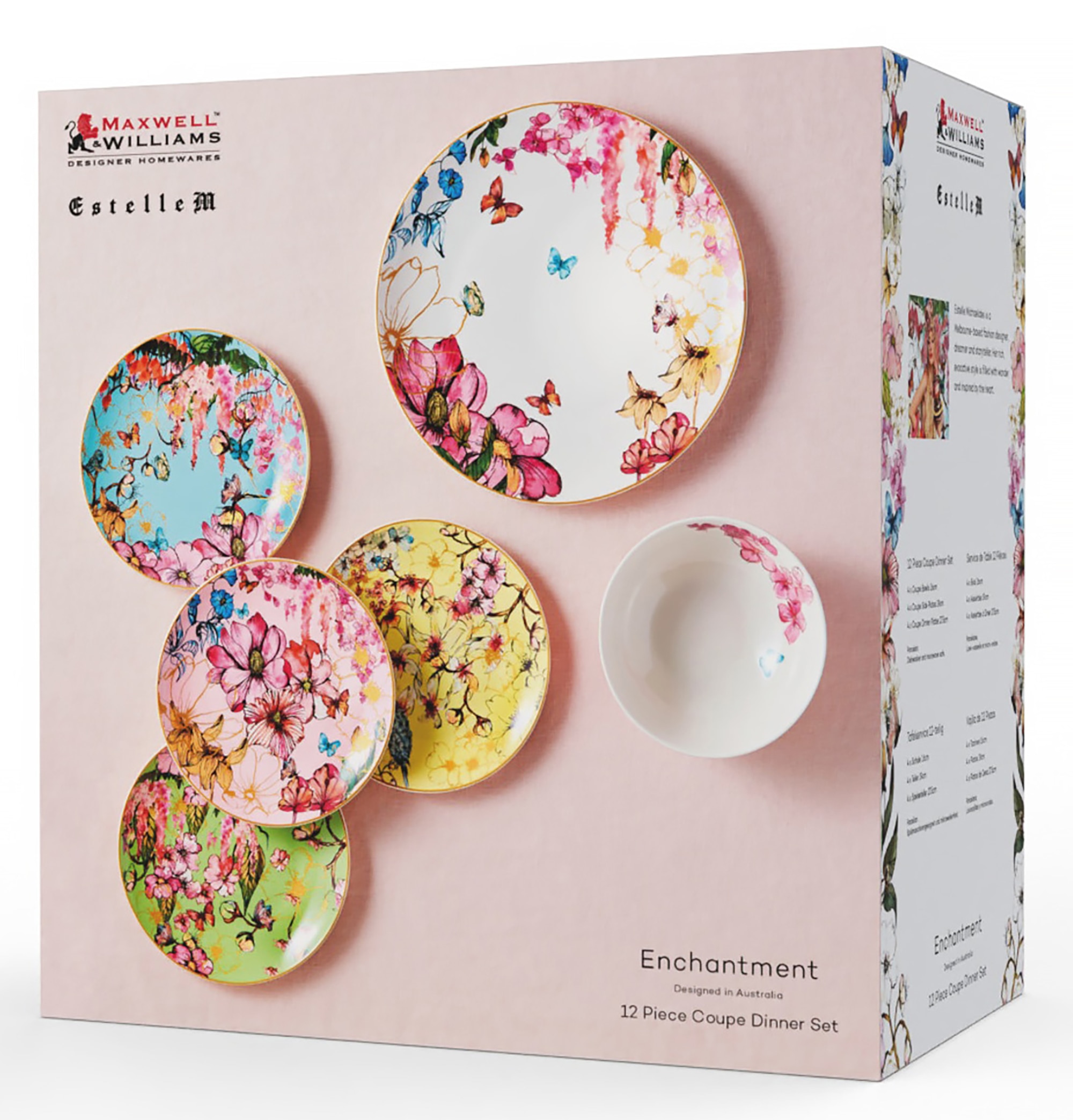 Maxwell & Williams Enchantment 12-Piece Dinner Set - TSC.ca