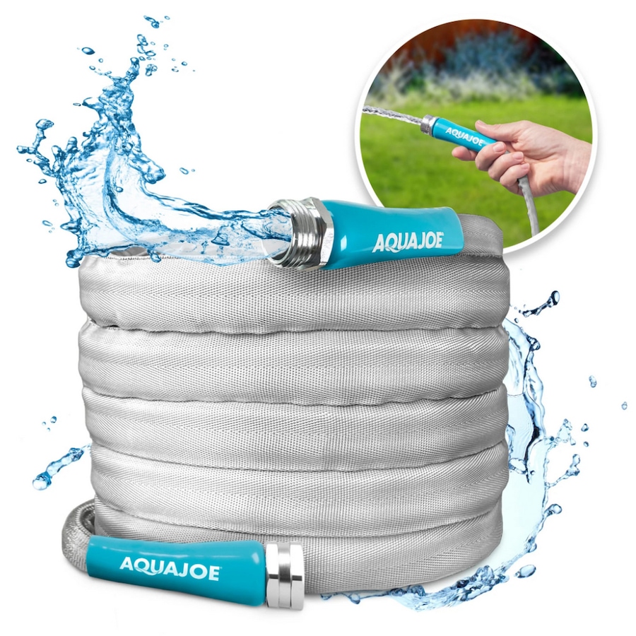 Image 754968_ALTMORE1.jpg, Product 754-968 / Price $34.99, Aqua Joe FibreJacket Ultra Flexible Non-Expanding Kink Free Garden Hose from Snow Joe & Sun Joe on TSC.ca's Home & Garden department