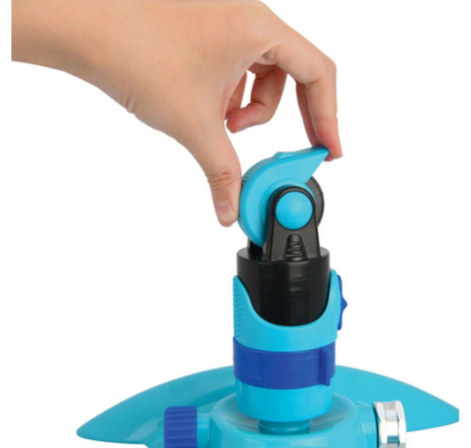 Image 754970_ALTMORE1.jpg, Product 754-970 / Price $59.99, Aqua Joe Turbo Drive 360° Sprinkler (4 spray patterns, customizable coverage, max coverage 3,740 square feet) from Snow Joe & Sun Joe on TSC.ca's Home & Garden department