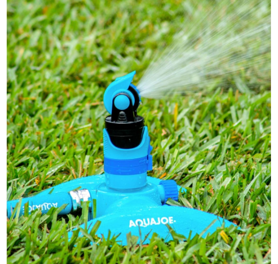 Image 754970_ALTMORE4.jpg, Product 754-970 / Price $59.99, Aqua Joe Turbo Drive 360° Sprinkler (4 spray patterns, customizable coverage, max coverage 3,740 square feet) from Snow Joe & Sun Joe on TSC.ca's Home & Garden department