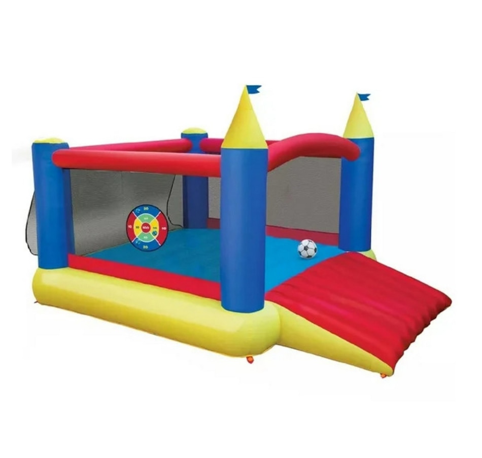 Image 754972.jpg, Product 754-972 / Price $549.99, Banzai Slide 'n' Score Inflatable Bounce from Banzai on TSC.ca's Home & Garden department