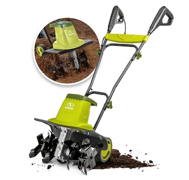 Sun Joe 13.5-Amp 16" Electric Tiller/Cultivator with 6" Wheels