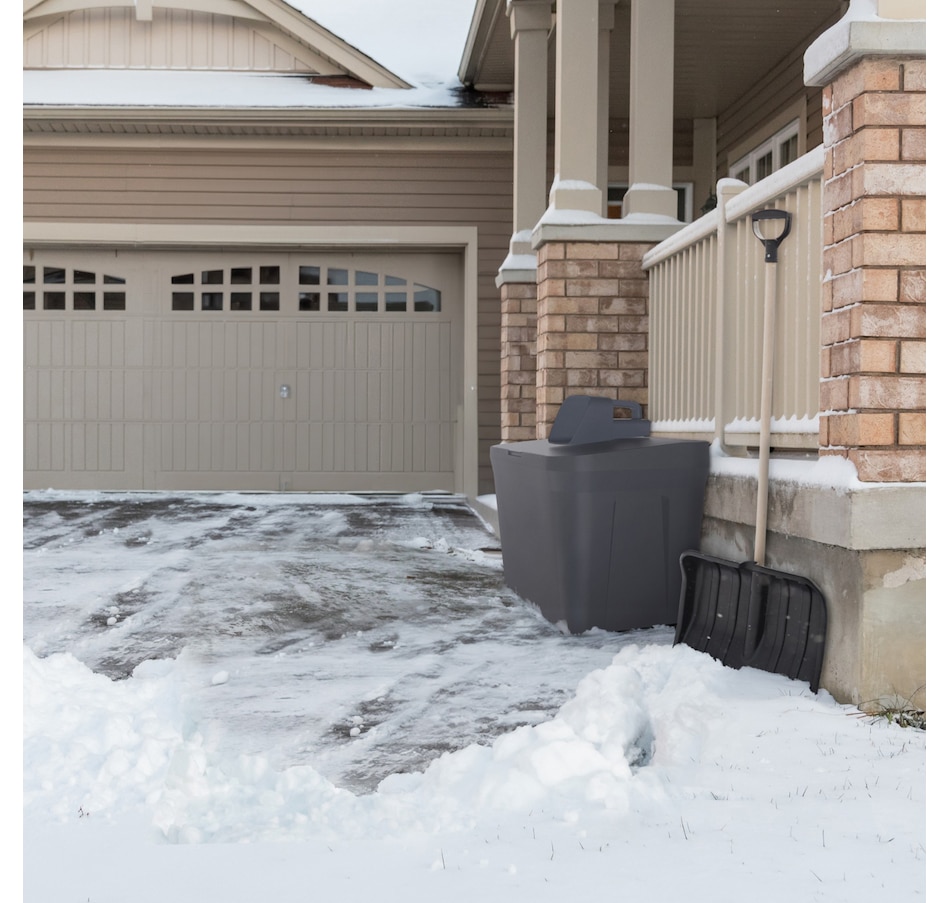 Image 754984_ALTMORE4.jpg, Product 754-984 / Price $69.99, Tierra Verde Multi-Purpose Storage Box, Salt Box and Deck Box with Scoop (charcoal) from Tierra Verde on TSC.ca's Home & Garden department