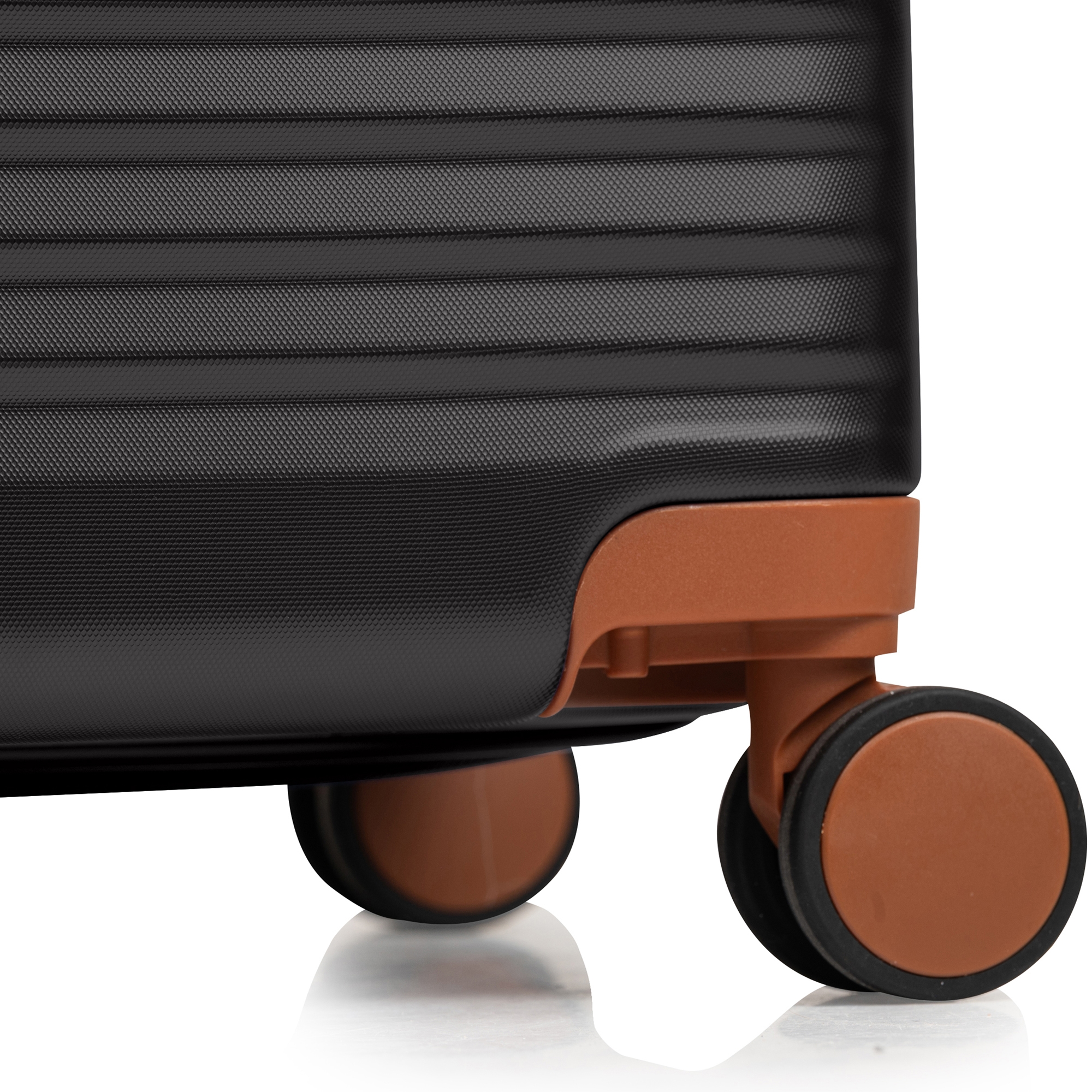 Champs Luggage Vintage II Collection Hard Side Spinner Expandable