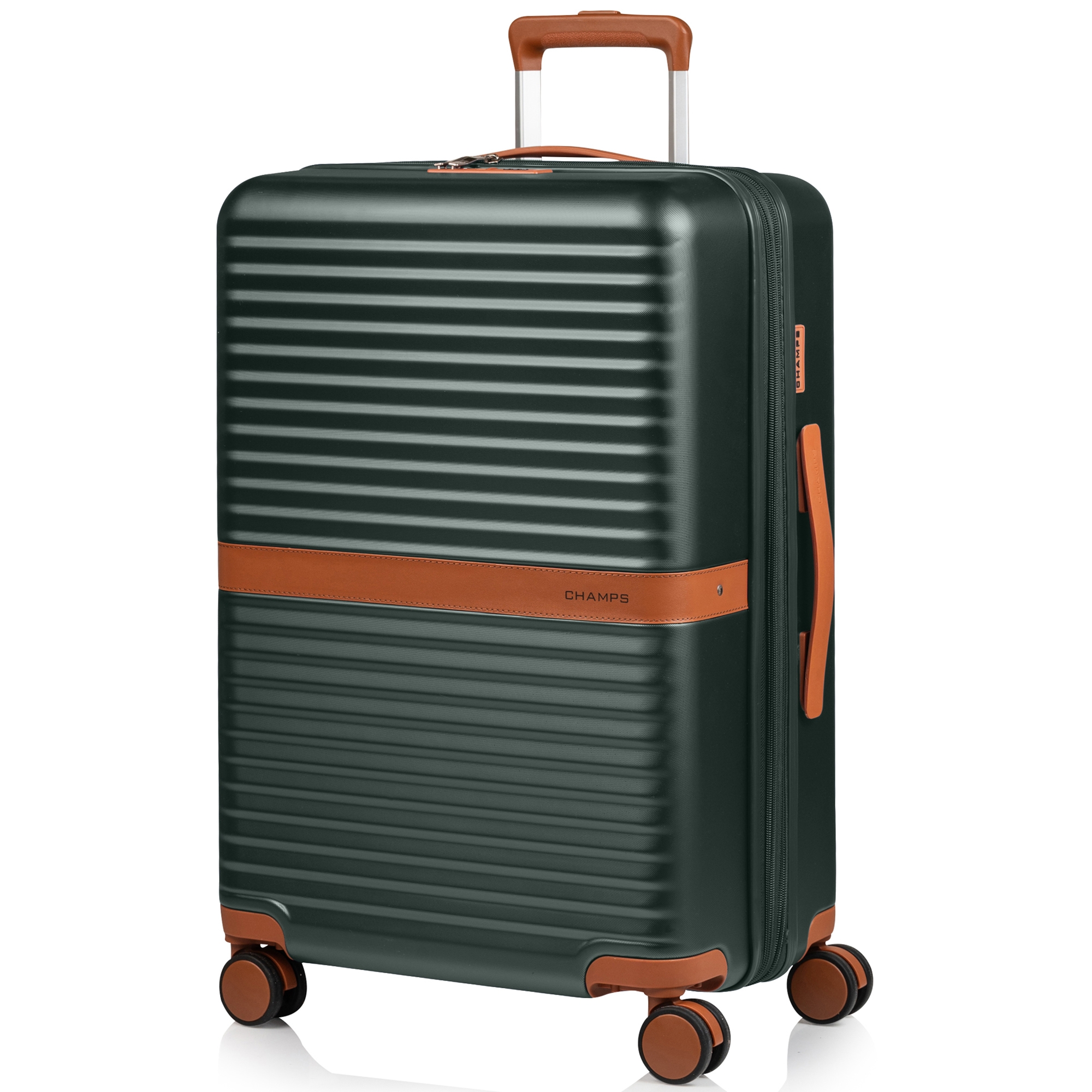 Champs Luggage Vintage II Collection Hard Side Spinner Expandable