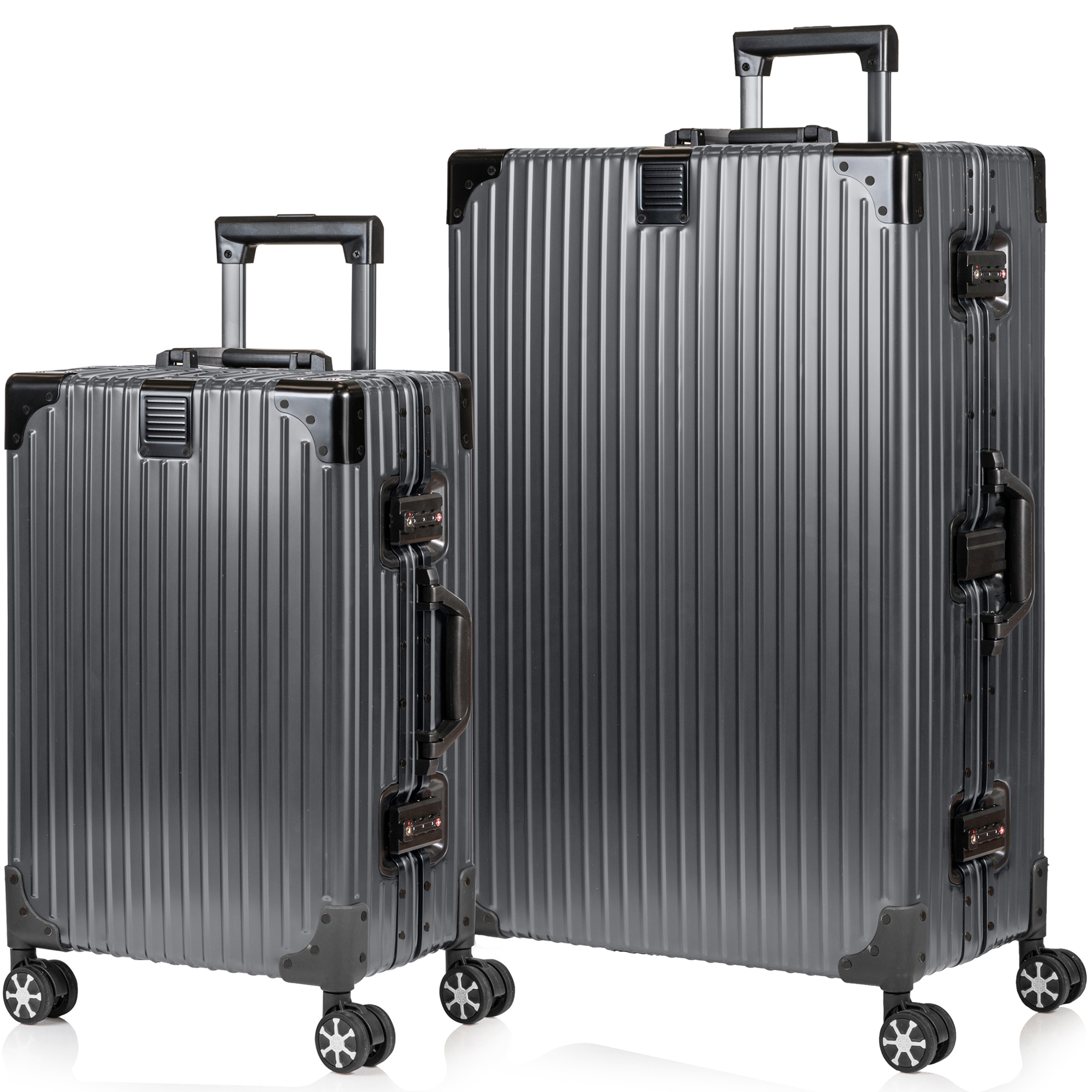 Champs Luggage Elite Collection Two-Piece Hard Side Spinner