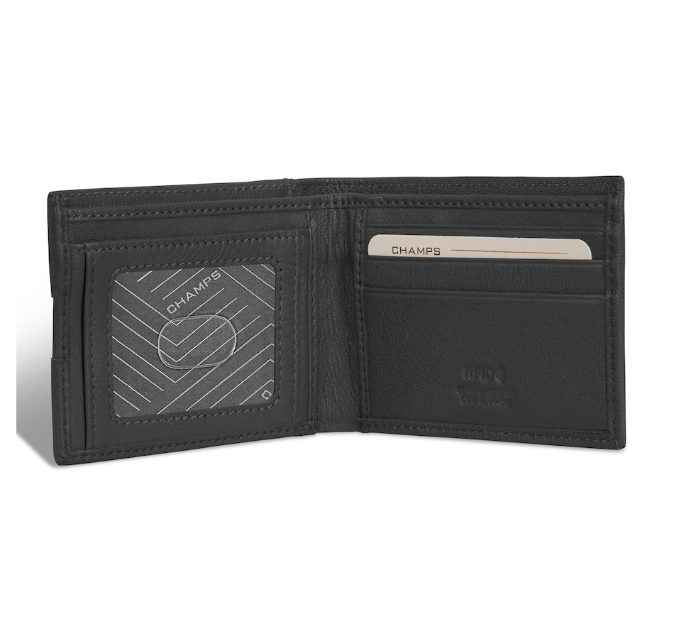 Image 755007_ALTMORE2.jpg, Product 755-007 / Price $27.99, Champs Onyx Collection Leather Access Bi-Fold Wallet from Champs on TSC.ca's Fashion department