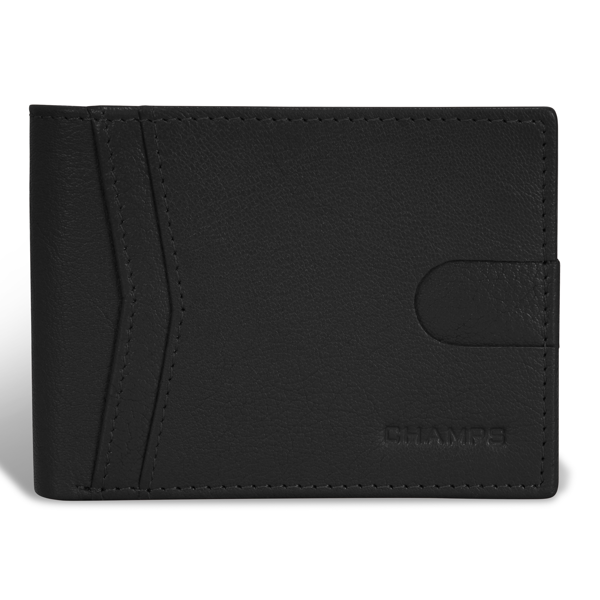 Champs Onyx Collection Leather Access Centre Wing Wallet - TSC.ca