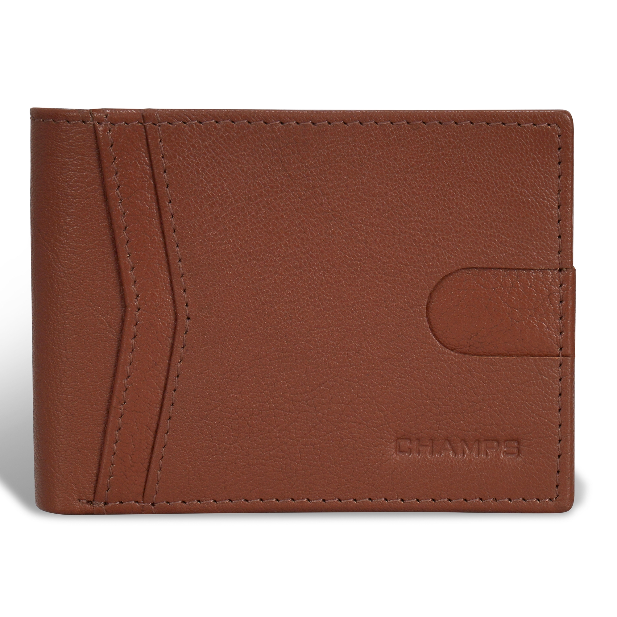 Champs Onyx Collection Leather Access Centre Wing Wallet - TSC.ca